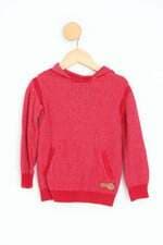 blusa manga longa zara kids vermelha