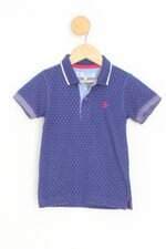 camisa polo dudalina kids azul