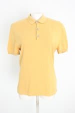 camisa polo H&m masculina amarela