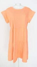 vestido feminino laranja