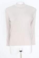 blusa Uniqlo feminina bege