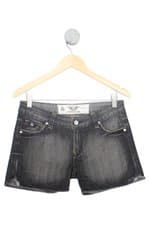 shorts jeans John John feminino cinza
