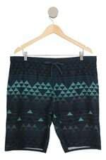 Bermuda Decathlon masculina verde estampada