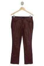 Calça de sarja Hering vermelha