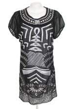 vestido esoterica feminino preto com paetê
