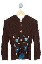 casaco Zara kids marrom