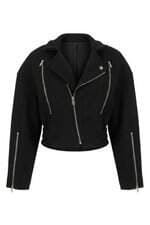 jaqueta Zara feminina preta