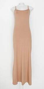 vestido mara modas feminino marrom
