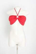 top pink feminino vermelho com recortes