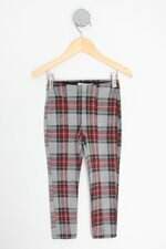 calça zara kids xadrez