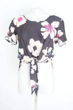 blusa lança perfume feminina estampada com barra mullet