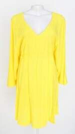 vestido feminino amarelo