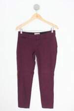 calça de tecido banana republic feminina roxa
