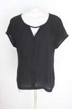 blusa brooksfield feminina preta