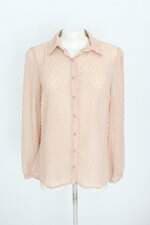 camisa cortelle feminina rosa com transparência