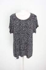 blusa Le Lis Blanc feminina preta mescla