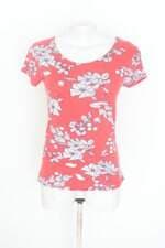 blusa feminina vermelha floral