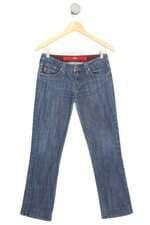 calça jeans Iódice feminino azul