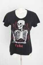 blusa feminina preta com silk