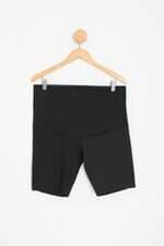 biker shorts gestante feminino preto