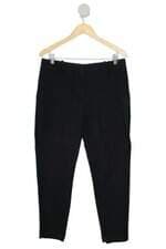 calça de tecido Amaro feminina preta