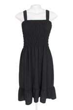 vestido feminino preto com lastéx