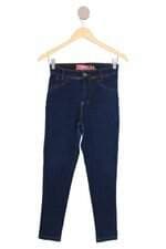 calça jeans skinny alicy feminina azul