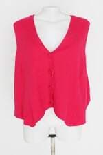 blusa delphina feminina vermelha com forro