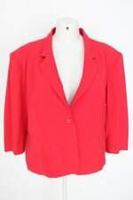 blazer feminino chicabolacha vermelho com forro