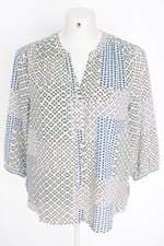 camisa nydj feminina estampada