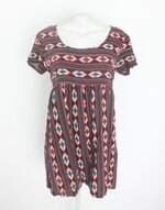 vestido forever 21 feminino estampado com meio forro