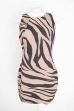 vestido acostamento feminino estampado