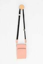 bolsa transversal la & celicia feminina rosa