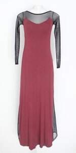 vestido feminino bicolor com bojo e recortes