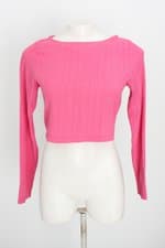 blusa cropped feminina rosa