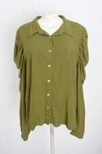 camisa feminina verde