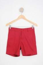 shorts C&A feminino vermelho
