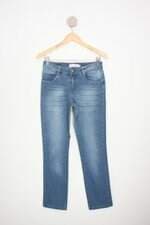 calça slim dudalina feminina azul