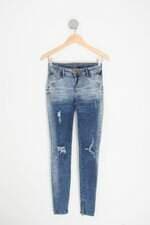 calça jeans planet girls feminina azul
