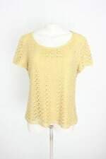 blusa sacada feminina amarela com forro