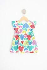 vestido fabula infantil estampado 