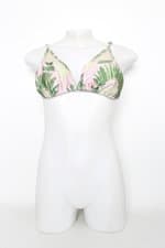 top de biquíni Rosa Chá feminino colorido