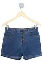shorts jeans Riachuelo feminino azul