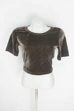 cropped renner feminino verde