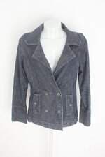 casaco jeans feminino azul