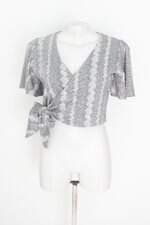 cropped feminino cinza