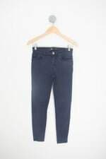 calça jeans zara feminina azul