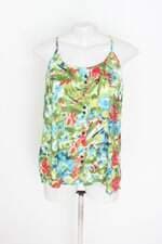 regata feminina estampada com aplique