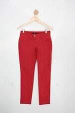 Calça de sarja tnw feminina vermelha