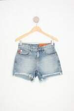shorts jeans ellus feminino azul